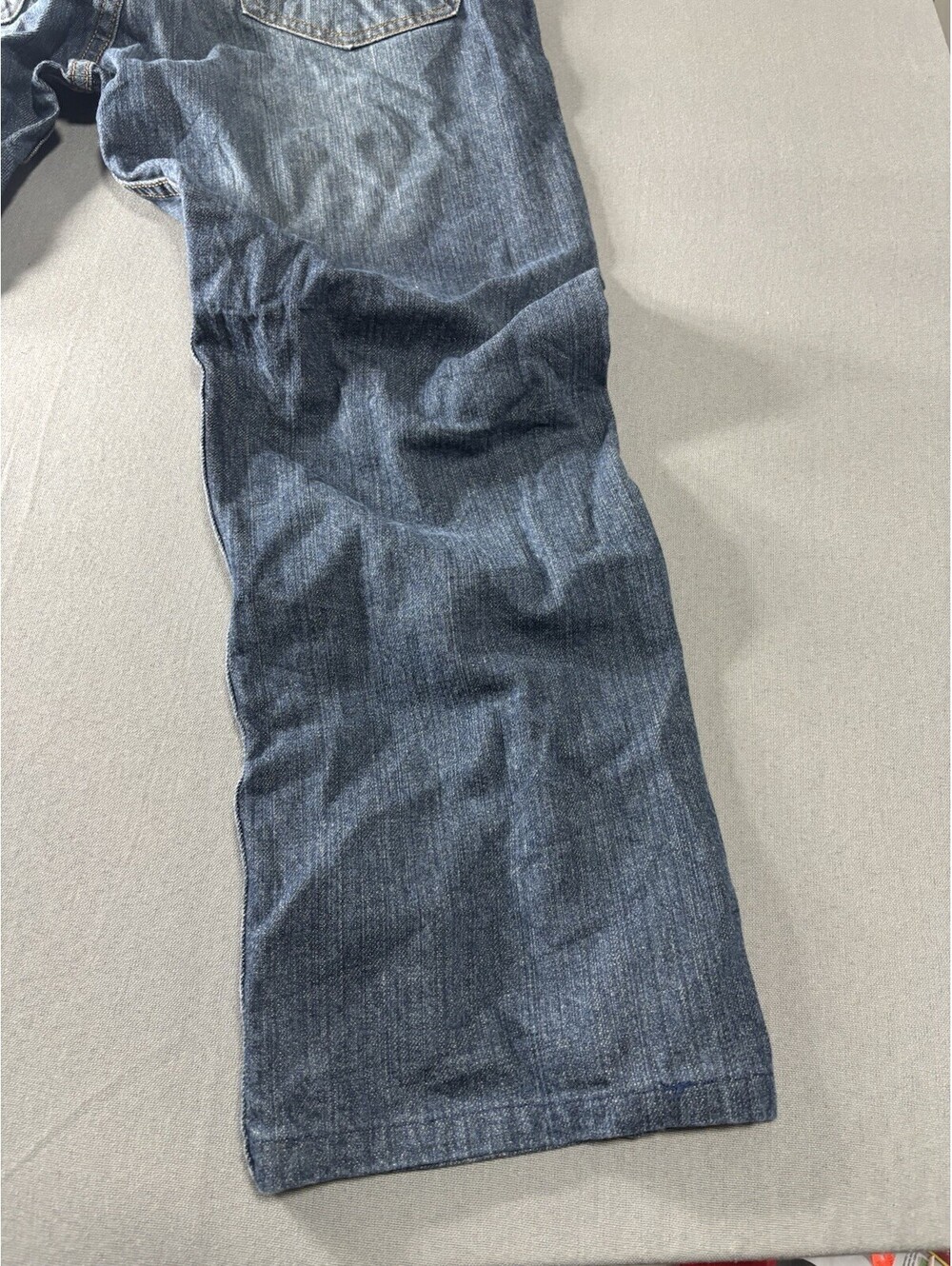 Levis 505 Jeans Mens 32x30 Blue Regular Straight American Workwear Medium Denim - Picture 12 of 15